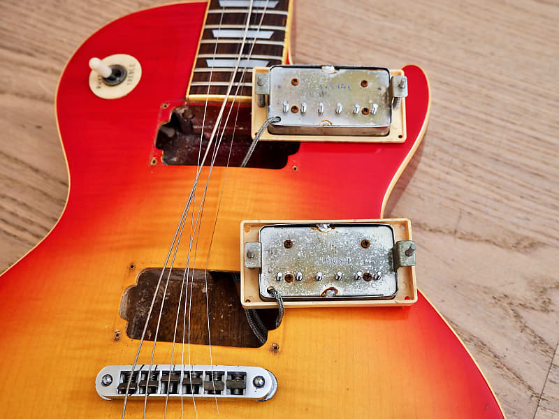 1978 Greco EG500 LP Standard Flame Top Electric Guitar