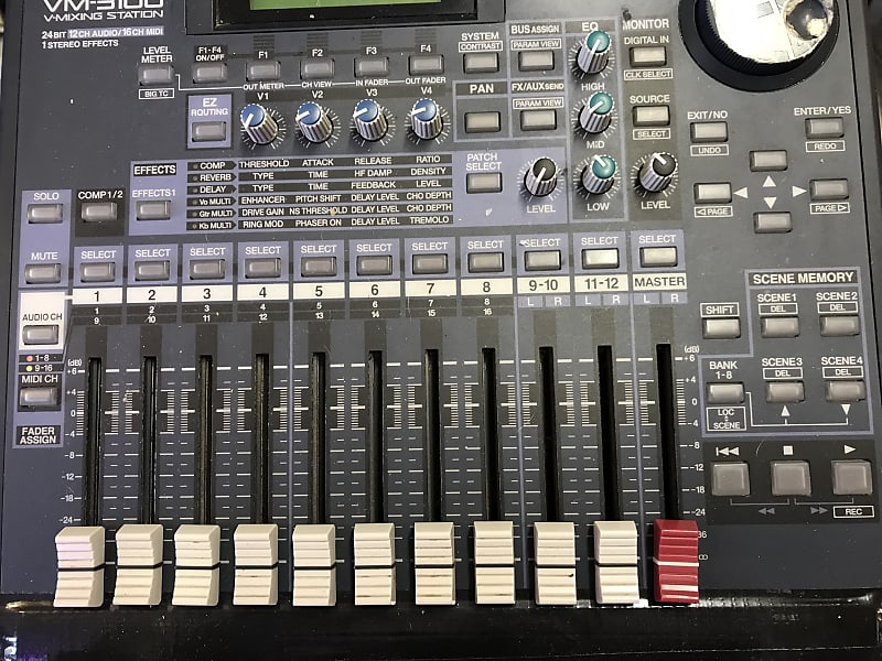 Roland VM-3100 Mixing Station 20 Channel Audio Digital Mixer