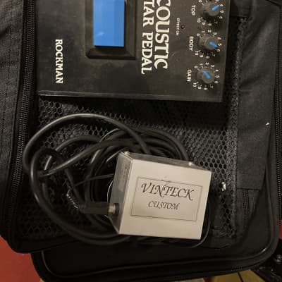 Reverb.com listing, price, conditions, and images for rockman-acoustic-guitar-pedal