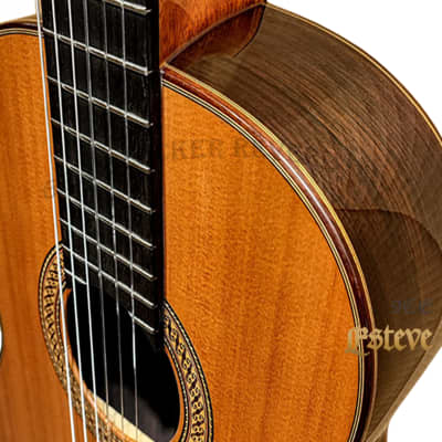 Guitarras Esteve 9CB all solid Cedar & Indian Rosewood Spain handmade classical guitar image 9