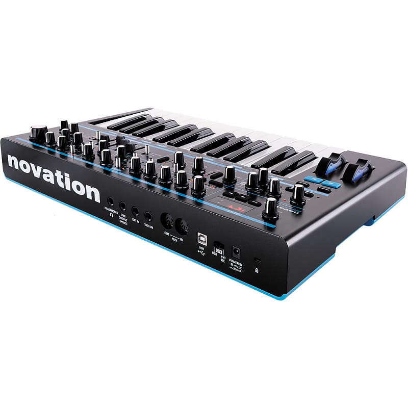 Novation Bass Station II 25鍵 シンセベース bass-station-ii-top-2400-2400.