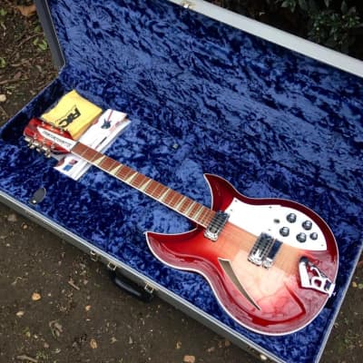 Rickenbacker 381 12 String Model 2000s - Fireglo stunning flamed top for sale