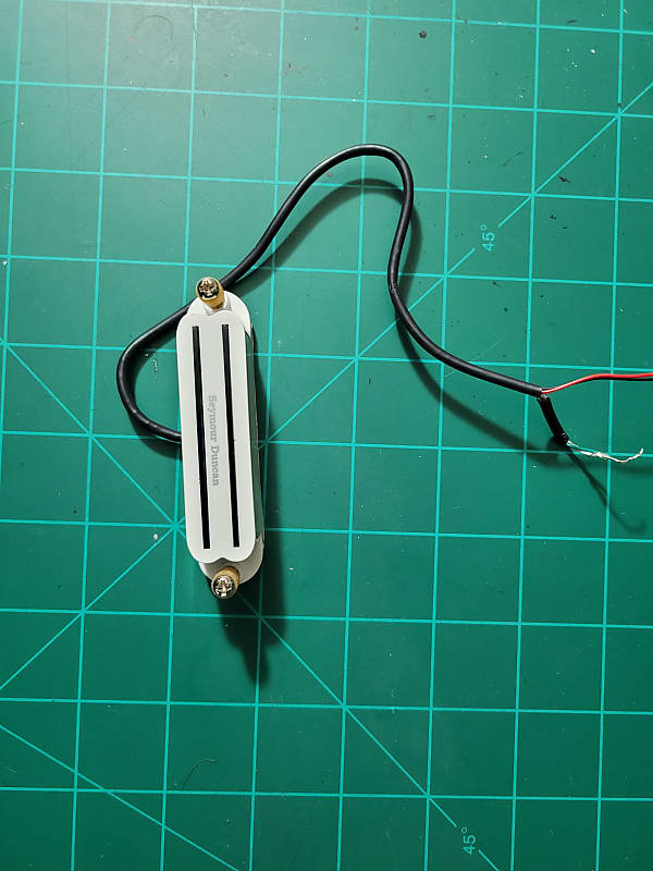 Seymour Duncan Hot Rails Bridge - White | Reverb