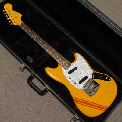 Fender MG-69 Beck Signature Mustang MIJ Competition Orange for sale