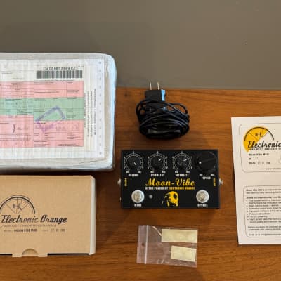 Reverb.com listing, price, conditions, and images for electronic-orange-moon-vibe