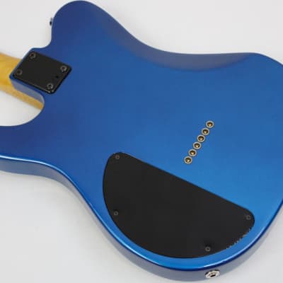 Vintage 1989 Peavey Generation Series Standard Tele-Style Electric Guitar, Blue image 3