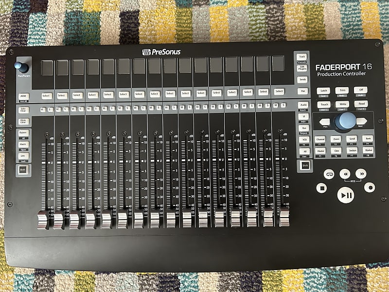PreSonus Faderport 16 USB DAW Control Surface 2018 - Present - Black image 1