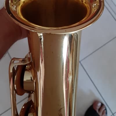 Early 80's Yamaha YAS 32 alto saxophone purple logo! sax Early 80's Yamaha YAS 32 alto saxophone purple logo! sax