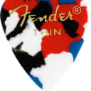 Fender 351 Shape Picks 12 Pack Confetti Thin