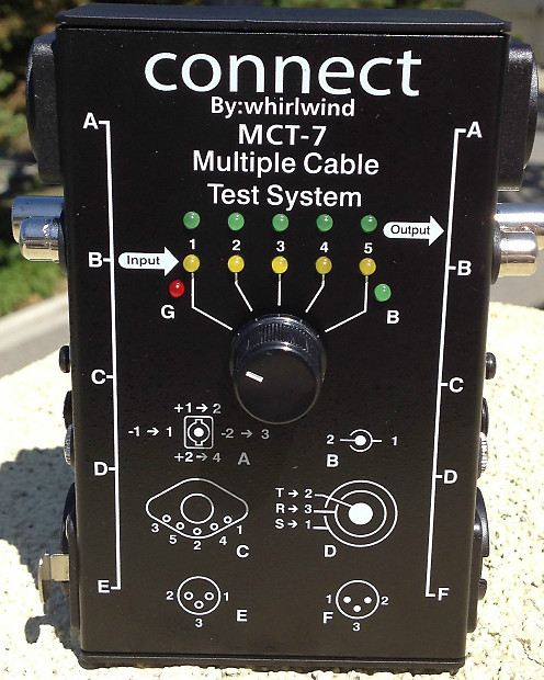 Whirlwind MCT-7 Multi-Connector Cable Tester image 1