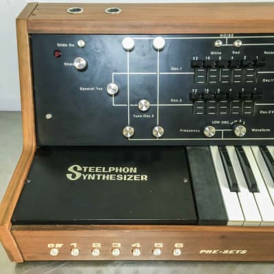 Steelphon S900 2 Oscillator Monophonic Synthesizer 1973 JUST Serviced image 6