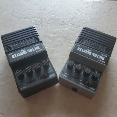 Arion Metal Master SMM-1 X2 Collector's Pair - Early MIJ JAPAN AND MISL Sri Lanka Variants / Clones Of The BOSS HM-2 Circuit With Extra Output Options image 3