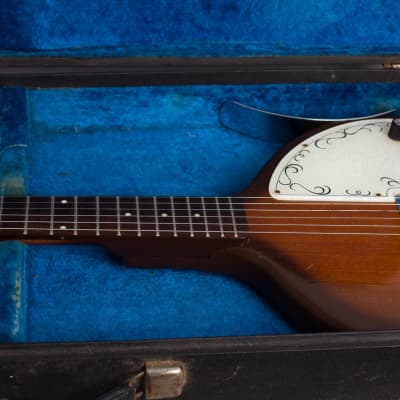 Danelectro Sitar Solid Body Electric Guitar (1968), black Danelectro Sitar Solid Body Electric Guitar (1968), black