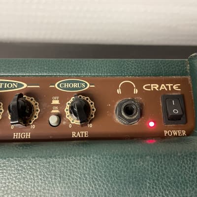 2006 Crate CA10 Acoustic Amp - Green image 4