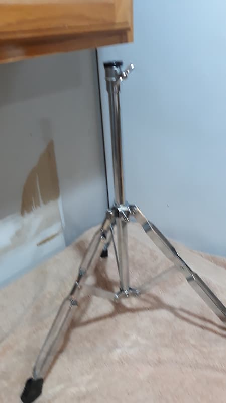 Sonar Cymbal Stand Double Brace ,stand Base. 90s Chrome | Reverb