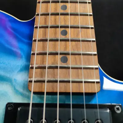 SCHECTER E-Gitarre, PT Pro, Trans Blue Burst image 6