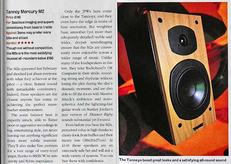 スピーカー・ウーファー TANNOY mercury m2 - Cherry 東京都港区でTANNOY【Mercury m2-Cherry】タンノイ マーキュリー