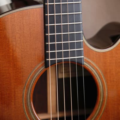 Santa Cruz Custom Fingerstyle Sinker Redwood/Indian Rosewood Acoustic Guitar Pre-Owned image 5