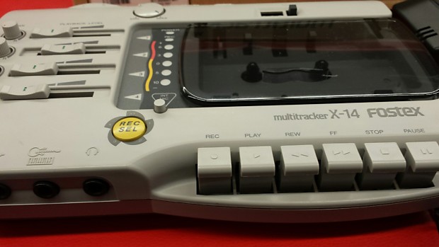 Fostex X14 Vintage 4 Track Cassette Multitracker Recorder