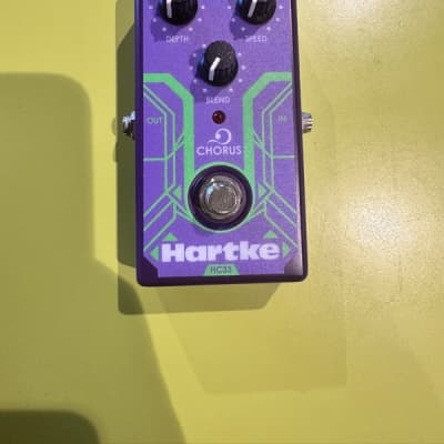 Hartke HC33 Analog Bass Chorus 2010s - Purple/Green for sale