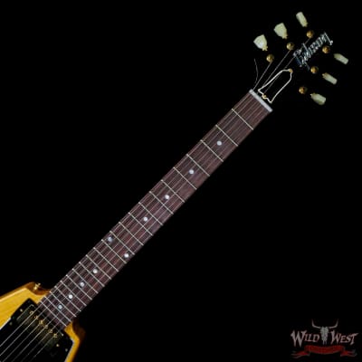 Gibson Custom Shop 1958 Korina Flying V Reissue Natural (Black Pickguard) image 4