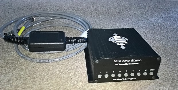 RJM Music Mini Amp Gizmo and Mesa Mark V cable 2016 Black