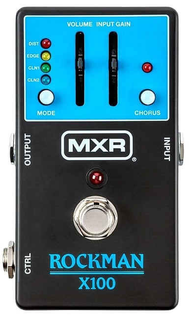 ギター MXR ROCKMAN X100 ANALOG TONE PROCESSOR MXR Rockman X100 Analog Tone Processor Guitar Pedal – Andy's