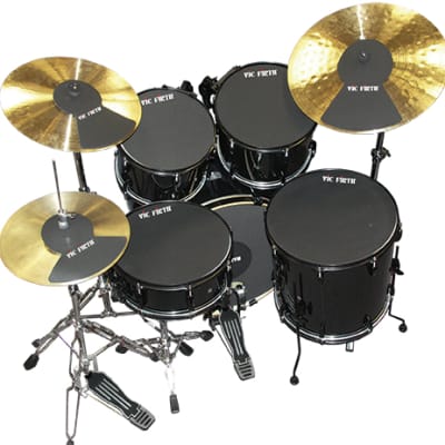 Vic Firth - MUTEPP6 - prepack w/ 10, 12, 14, 16, 22, hi-hat and cymbal (2) image 1
