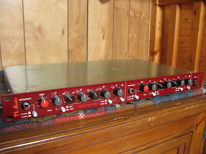 TL Audio Crimson series EQ-3011 1998 Red | Reverb