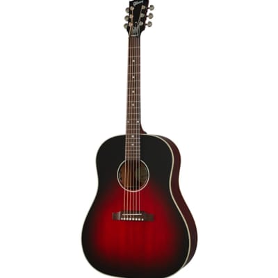 Gibson Slash J-45 Acoustic-Electric Guitar (Vermillion Burst) image 2