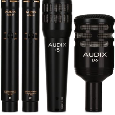 Audix DP Quad 4-Piece Drum Microphone Package image 1