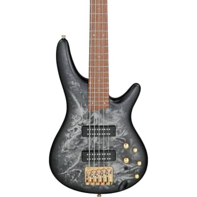 Ibanez SR305EDXBZM SR Standard 5 String Electric Bass - Black Ice Frozen Matte image 4