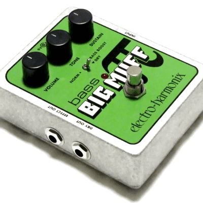 Used Electro-Harmonix EHX Bass Big Muff Pi Distortion Fuzz Pedal image 3