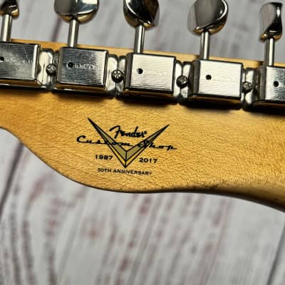 2017 Fender Custom Shop ‘63 Journeyman Relic Sunburst Telecaster image 8
