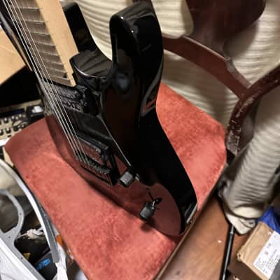 Jackson Cwj 7 string electric guitar - Black | Reverb