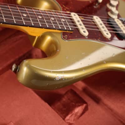 Fender Custom Shop ZF Stratocaster Journeyman Relic Ice Blue Metallic Masterbuilt Todd Krause image 7