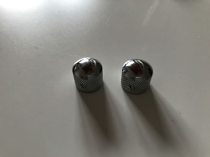 Fender Knobs 2010 Silver Reverb UK