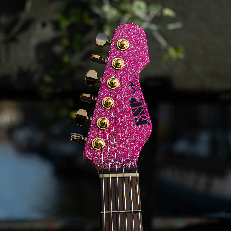 ESP Original Snapper CTM Twinkle Pink Sparkle | Reverb ESP Original Snapper CTM Twinkle Pink Sparkle | Reverb