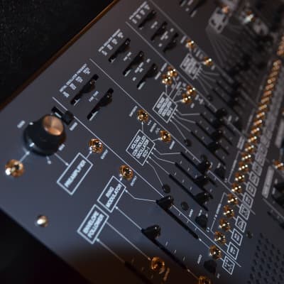 ARP 2600 M Semi-Modular Synthesizer made by Korg * vintage style reissue synth that delivers the authentic sounds of the seventies * this is a really great synth...you will love it * comes with a Korg keyboard and a fine trolley case * image 3