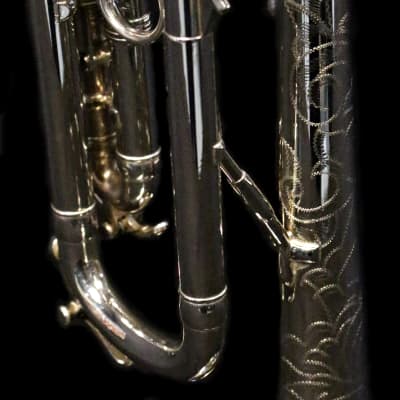 Vintage F.E. Olds Mendez Fullerton Trumpet; Ryan Kisor,  Silver Plated w/ Engraving image 10