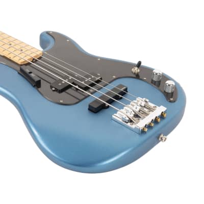 Used Fender American Performer Precison Bass Satin Lake Placid Blue 2019 image 7