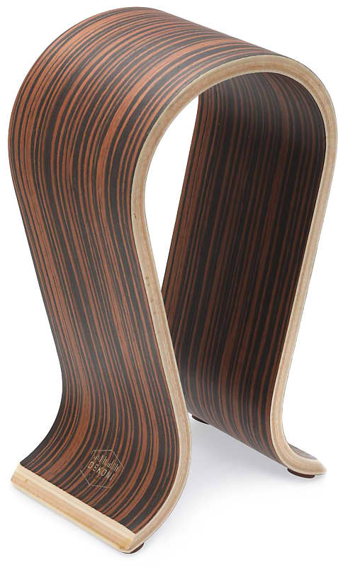 Dekoni Audio Omega Headphone Stand - Zebra Wood  			