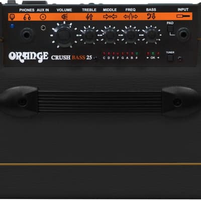 Orange Crush Bass 25 Black 25-Watt Bass Combo Amplifier image 5