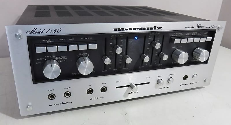 MARANTZ 1150 INTEGRATED STEREO AMPLIFIER SERVICED FULLY RECAPPED