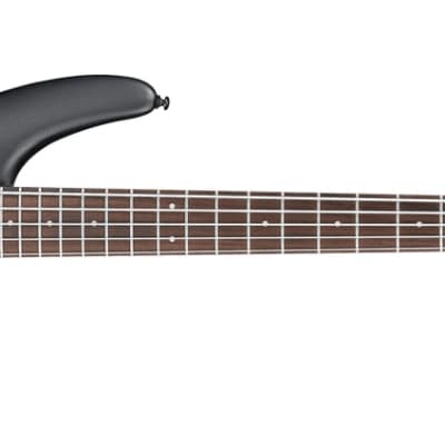 Ibanez Standard SR305EBL 5-String Bass Guitar - Weathered Black image 2