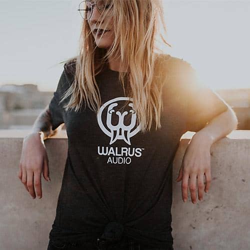 Walrus Audio Walrus Logo Tee, Mens XL Black T Shirt image 1