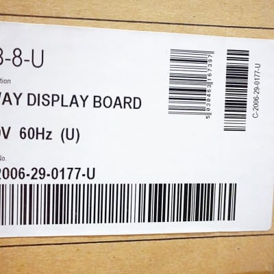 Marshall PB-8-U | Rare: Dealer Store Display Board +Pedals Lot image 2
