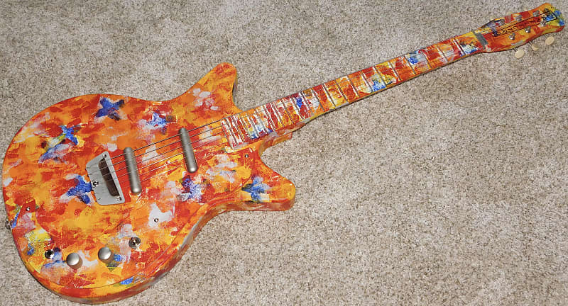 Danelectro DC-59 Psychedelic Eric Clapton | Reverb