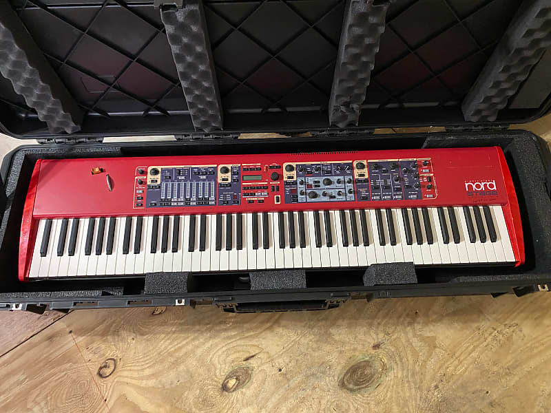 Nord Stage Classic 88 88-Key Digital Piano -REVISION B-2005 - 2008 - Red image 1