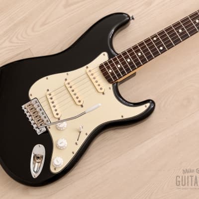 1983 ESP 400 Series ST465 Vintage S-Style Guitar Black, One-Owner w/ Case, Japan for sale